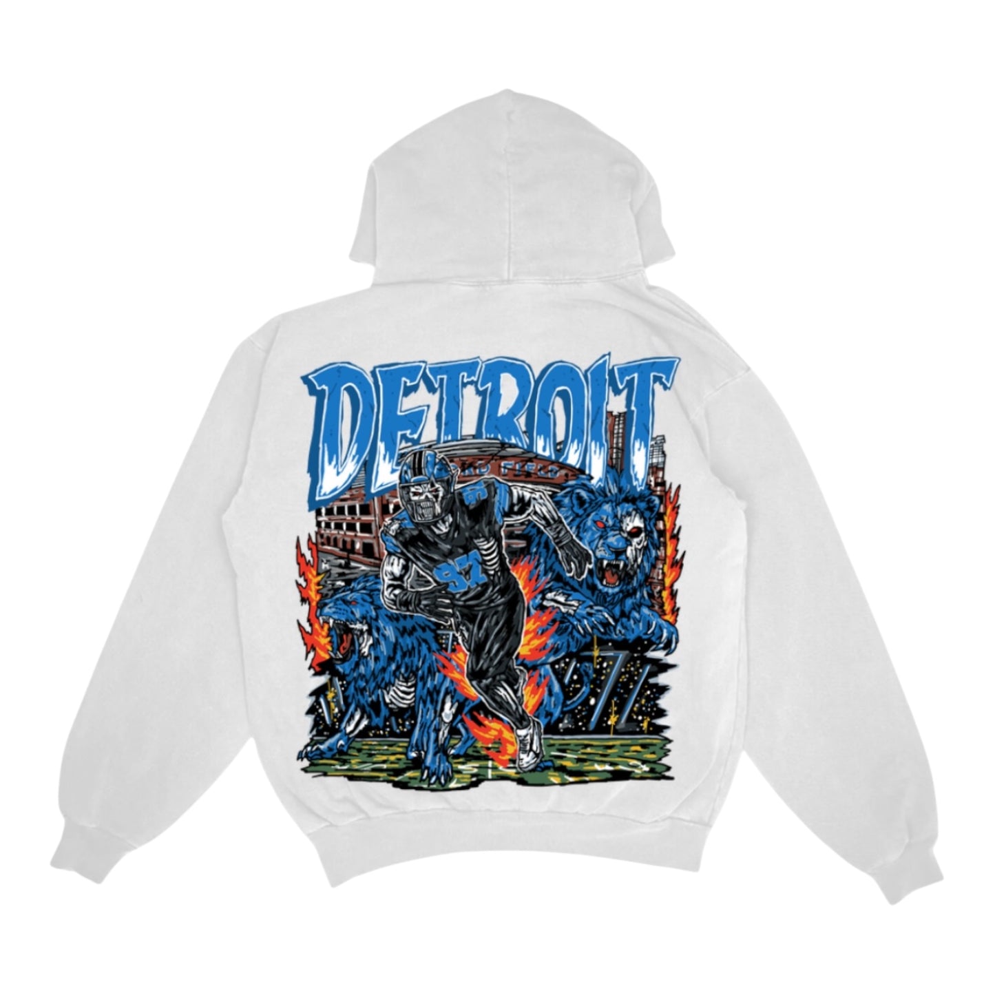 DETROIT X - HUTCH CEMENT HOODIE