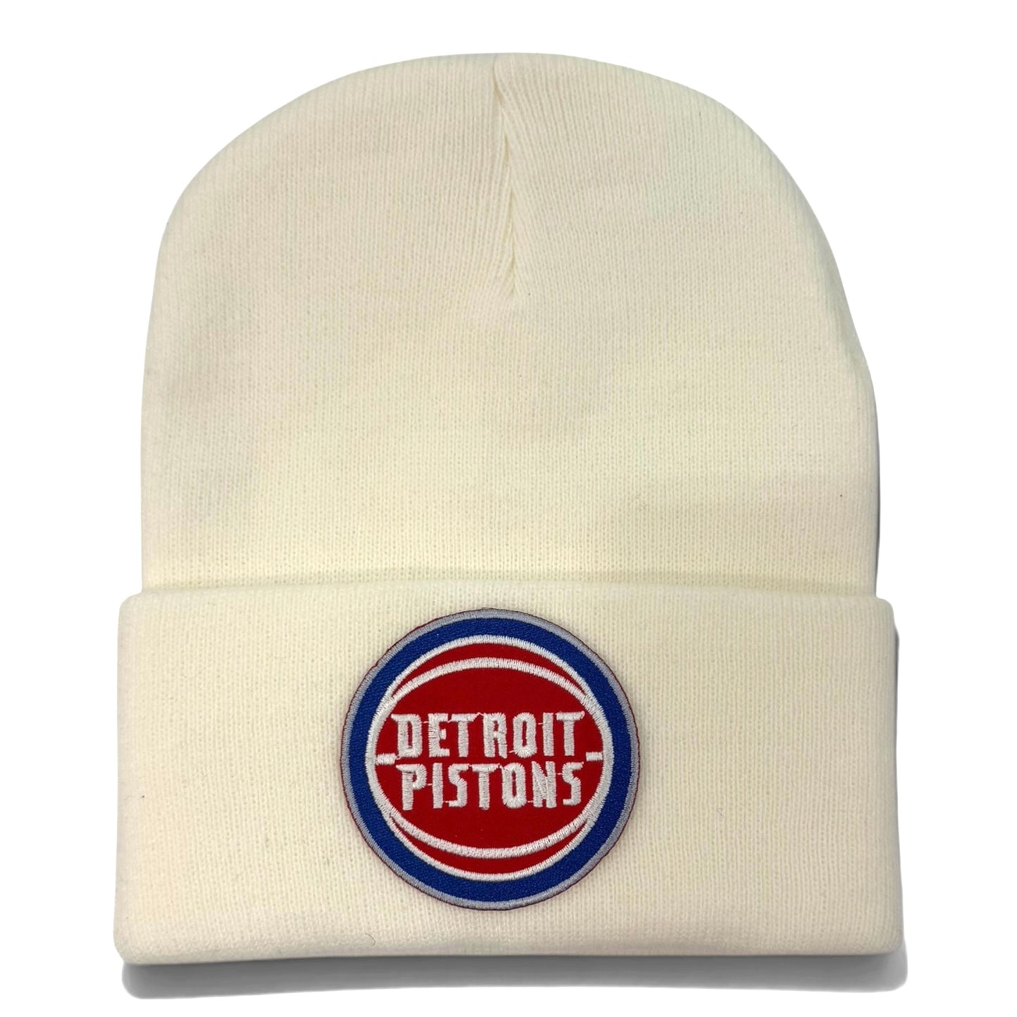 DETROIT X PISTONS SINGLE PATCH BEANIE