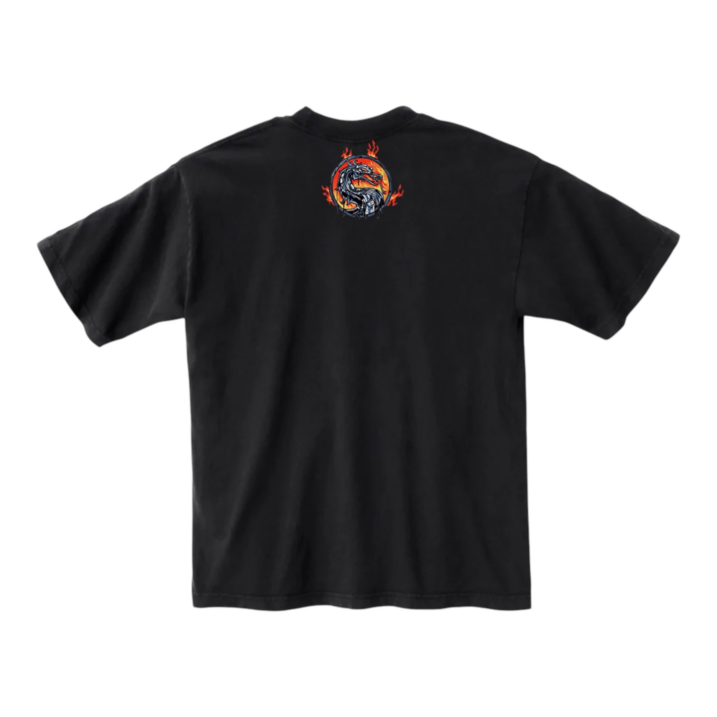 DETROIT X MORTAL KOMBAT HEAVYWEIGHT BLACK TEE