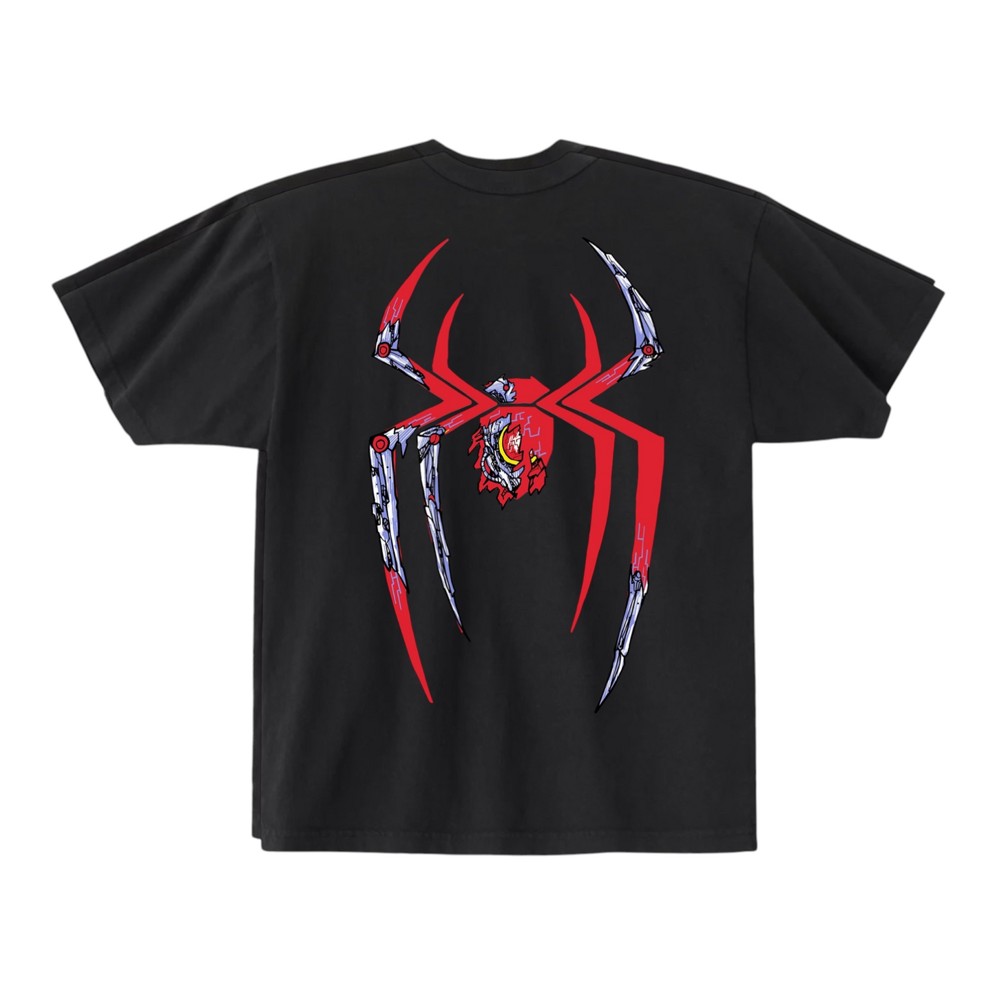 Detroit X Amazing Spider-Man Kids Heavyweight Black Tee