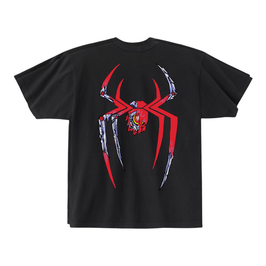 Detroit X Amazing Spider-Man Kids Heavyweight Black Tee