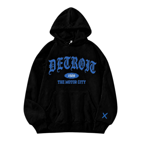 Detroit X Lions One Pride 313 Heavyweight Graphic Hoodie – Black