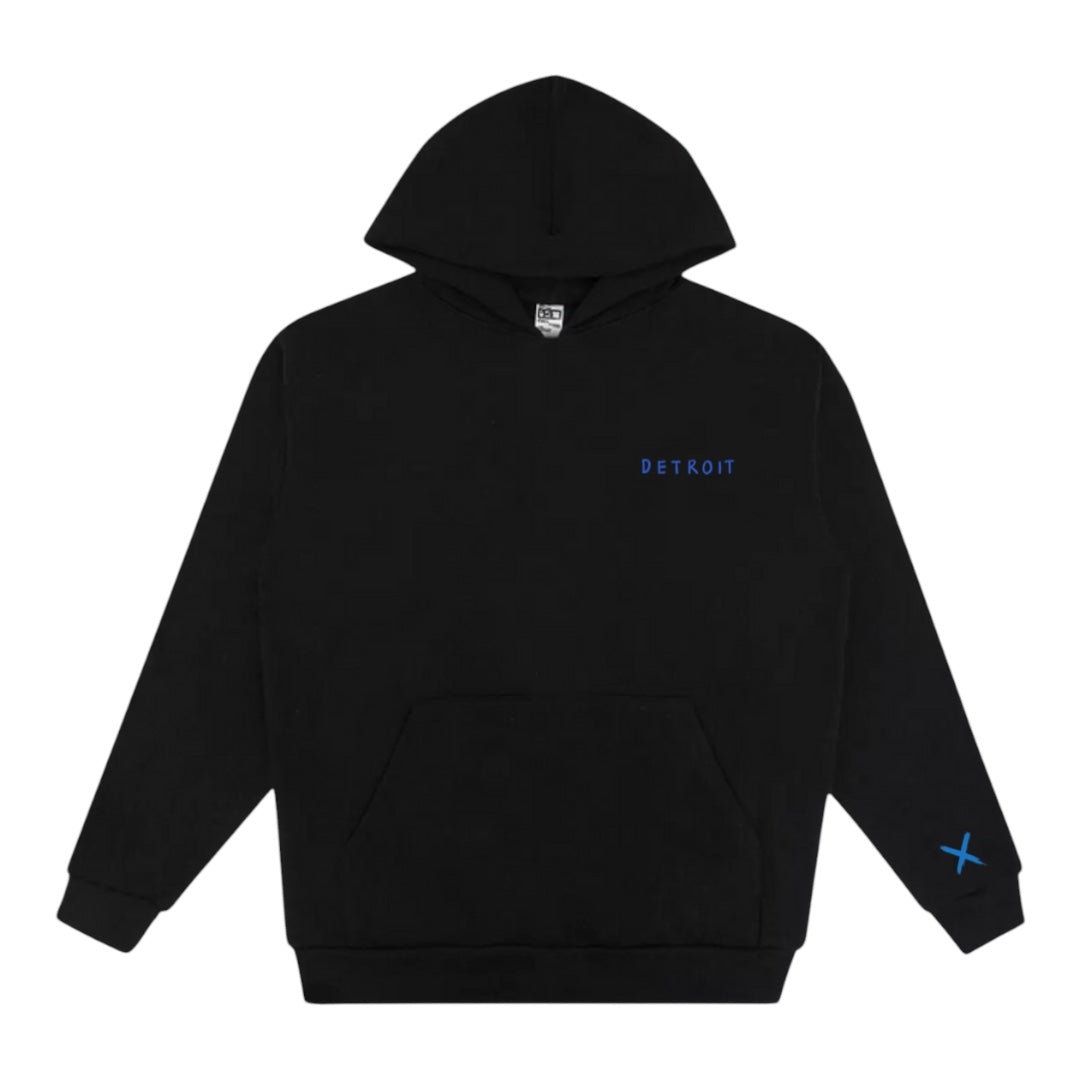 DETROIT X - CADE PISTONS BLACK HOODIE
