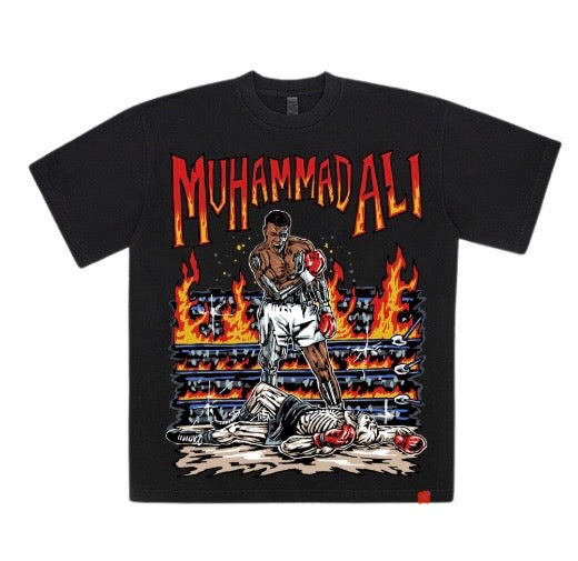 DETROIT X - MUHAMMAD ALI BLACK TEE