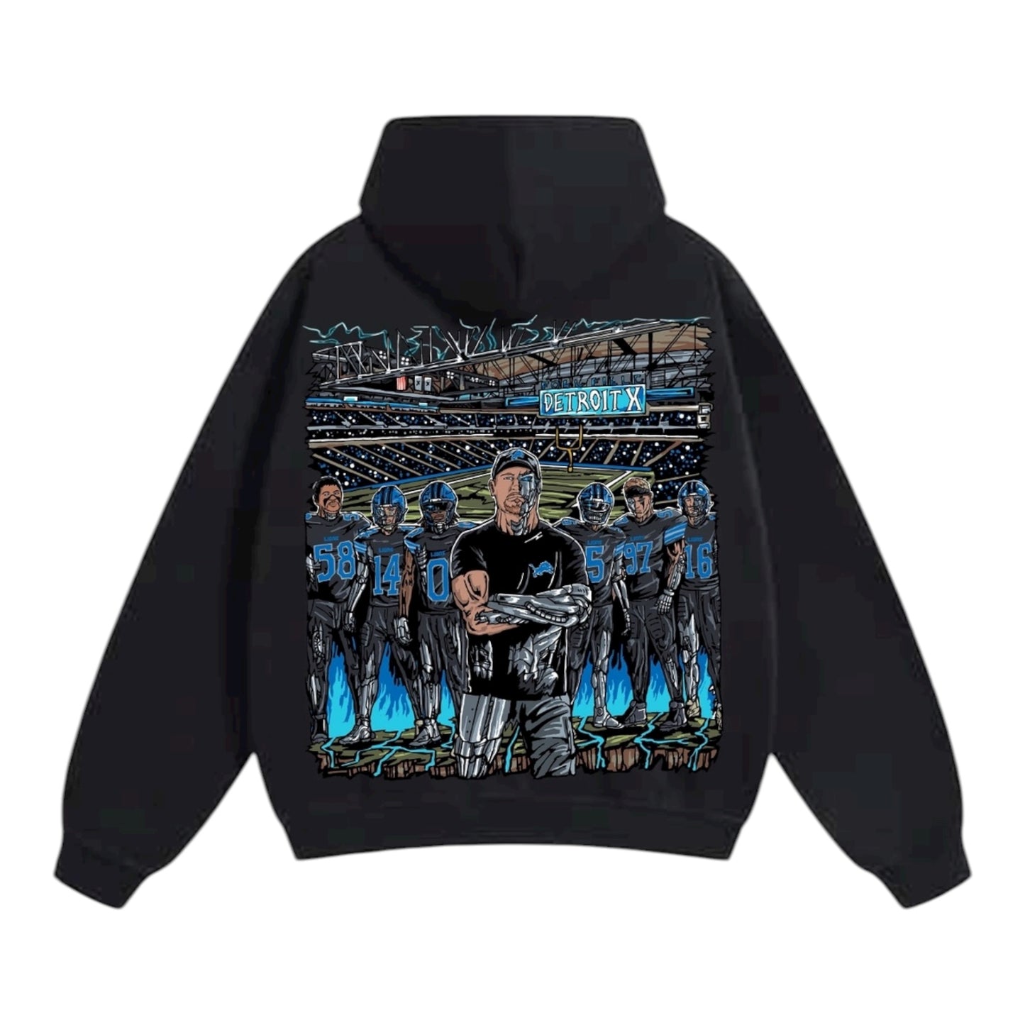 Lions Exclusive Team Hoodie Black