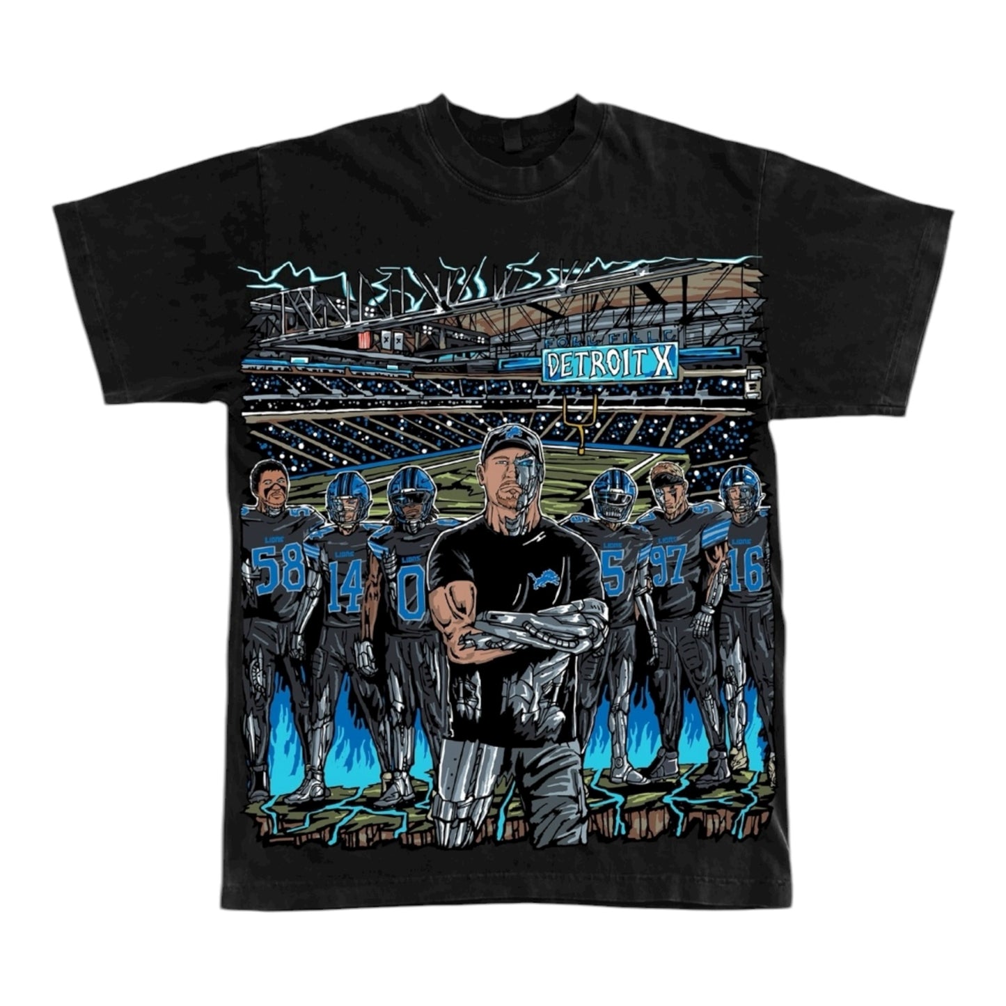 Lions Exclusive Team T-shirt Black