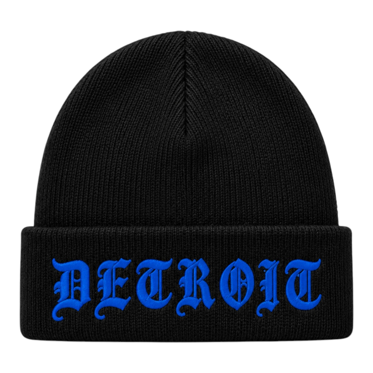 Detroit X Old English Detroit Lions Cuffed Beanie – Black