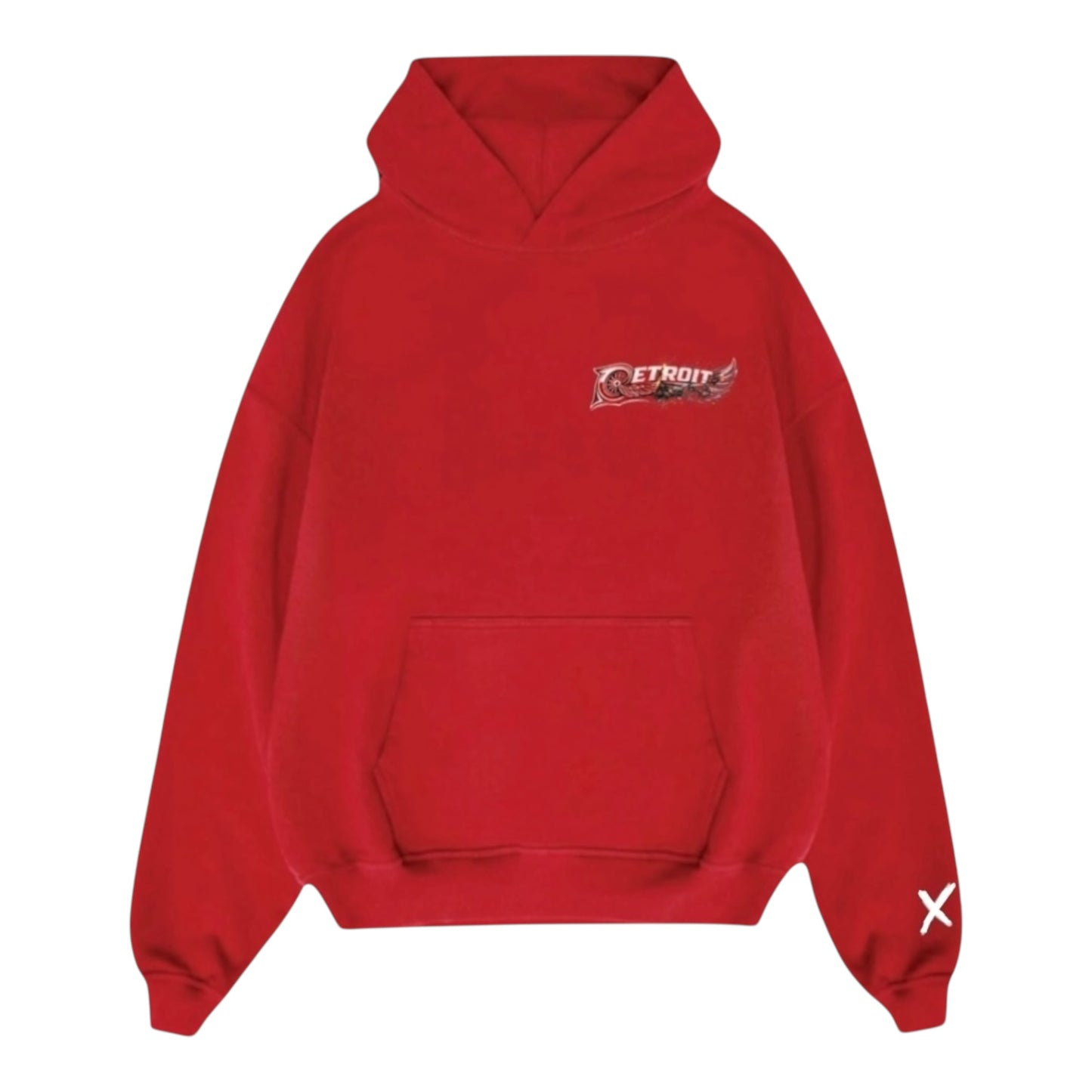DETROIT X RED WINGS SPECIAL EDITION RED HOODIE