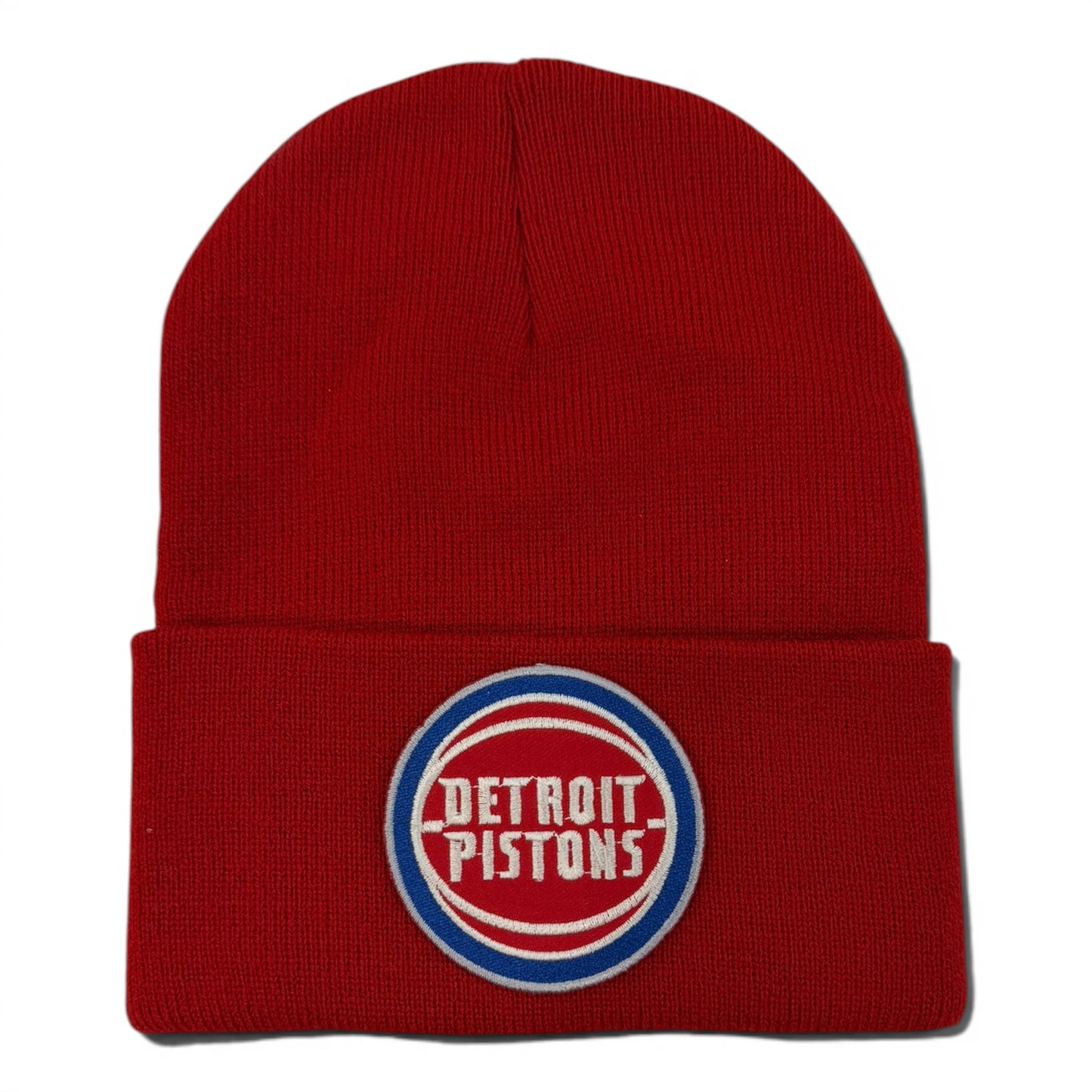 DETROIT X PISTONS SINGLE PATCH BEANIE