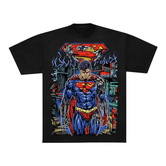 DETROIT X KIDS HEAVYWEIGHT BLACK TEE