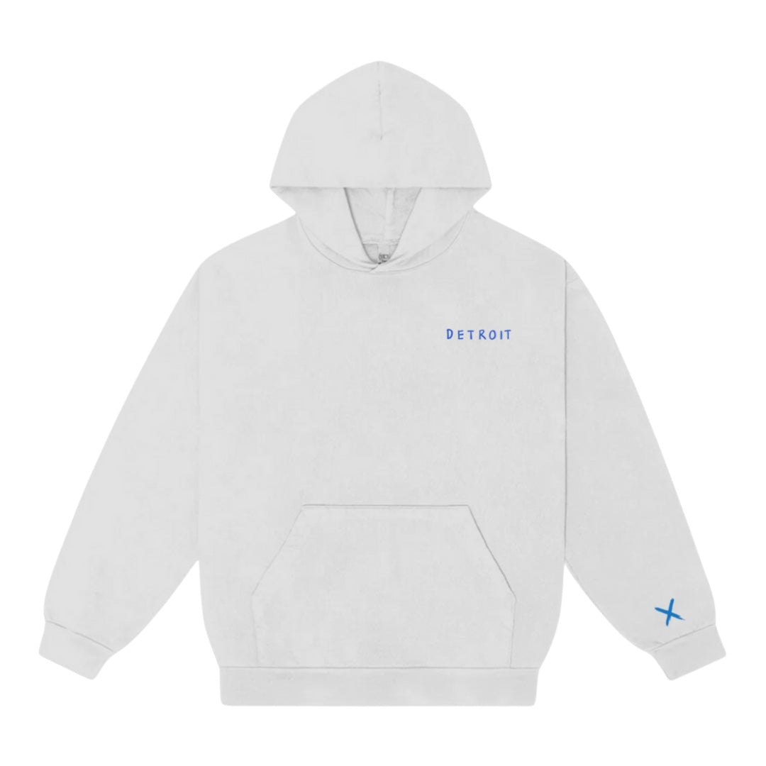 DETROIT X - CADE PISTONS CEMENT HOODIE